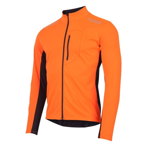 Fusion S2 Jacket - kurtka biegowa pomarańczowa