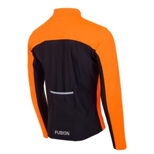 Fusion S2 Jacket - kurtka biegowa pomarańczowa