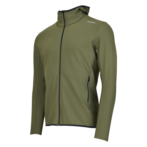 Przejdź do produktu Fusion Recharge Hoodie zielona - męska bluza sportowa