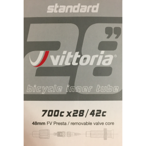 Vittoria 700x28 / 42c Presta 48mm bicycle tube 