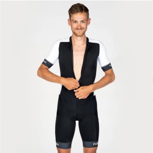 Fusion Speed Suit - strój triathlonowy czarno żółty unisex