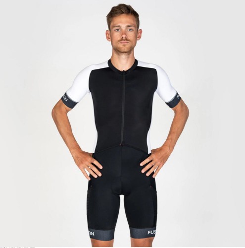 Go to product Fusion Speed Suit - strój triathlonowy czarno żółty unisex