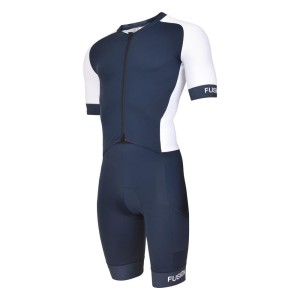 Fusion Tempo! Three Speed Suit V2 - strój triathlonowy granatowy