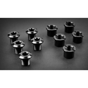 absoluteBLACK Premium chainring Bolts - śruby do zębatek długie 5 par