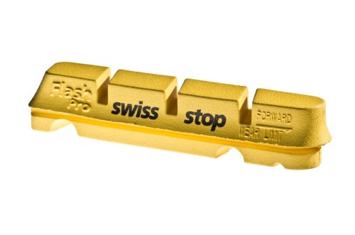 Go to product Swissstop Yellow King Flash Pro do karbonu klocki shimano/sram
