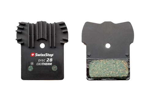 Go to product Swissstop Disc 28 Exotherm2 Shimano/FSA okładziny z radiatorem