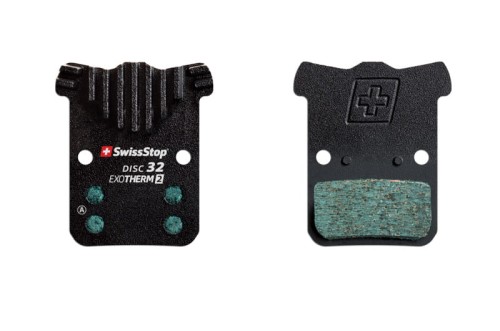 Go to product Swissstop Disc 32 Exotherm2 Sram Szosa/Level okładziny z radiatorem