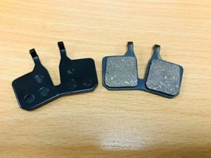 Klocki hamulcowe Fibrax do Magura MT 5,7 półmetaliczne + chusteczka