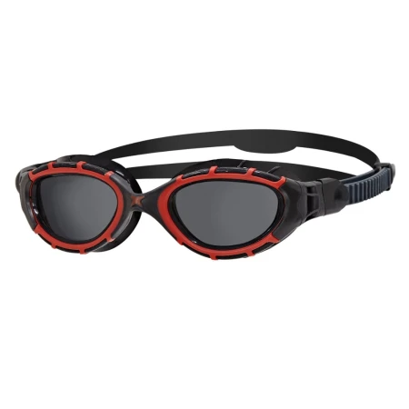 Zoggs predator flex polarized czerwone.jpg