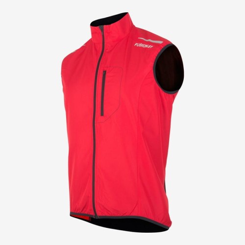 Fusion S1 Run Vest rozmiar L - męska kamizelka biegowa czerwona