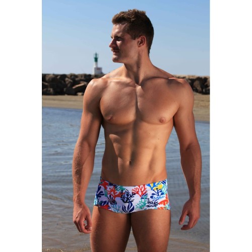 Go to product Mako Kąpielówki Shorty Coral White super wzory