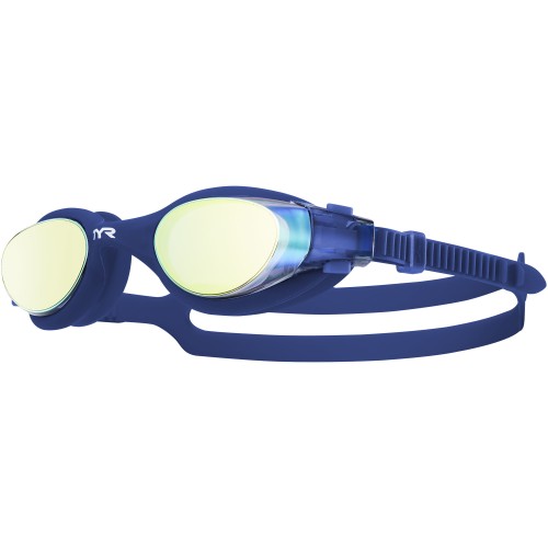 Go to product TYR Vesi mirrored - okulary pływackie czarne lustra (1)