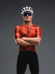 Fusion Tempo! Two cycling jersey koszulka kolarska czerwona