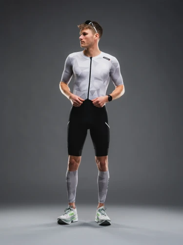 Go to product Fusion Tempo! Two Suit - strój triathlonowy unisex white-grey