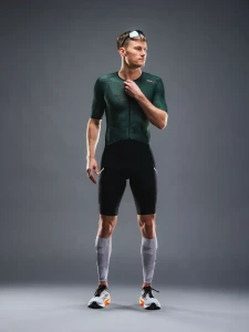 Fusion Tempo! Two Suit - strój triathlonowy unisex zielony