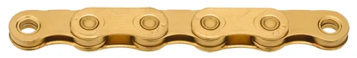 Go to product Łańcuch X Flat Top KMC Sram złoty TiN 126 ogniw waxed 12 rzędów (1)