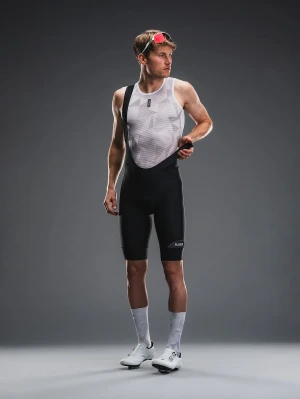 Fusion Tempo C3 Tempo! Bib Shorts -Spodenki kolarskie krótkie na szelkach czarne