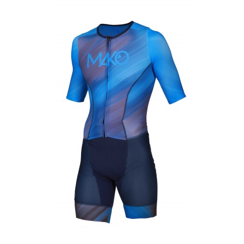Go to product Mako Fade Out Blue Pro Set-in strój startowy triathlon rękawki