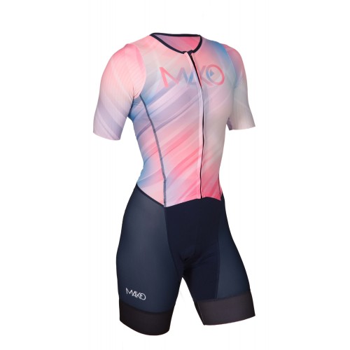 Go to product Mako Fade Out Pink Pro strój startowy damski triathlon rękawki