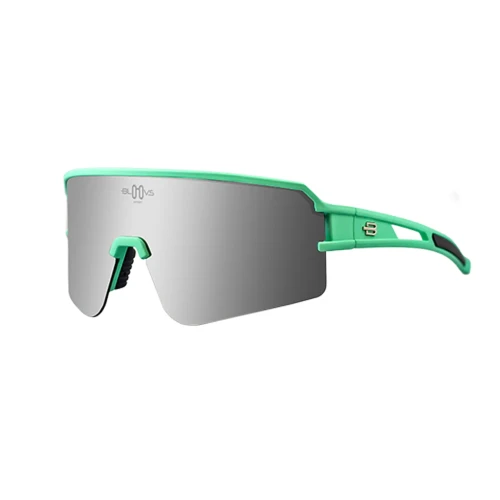 Go to product Okulary sportowe Bloovs zielone Flanders srebrne lustra