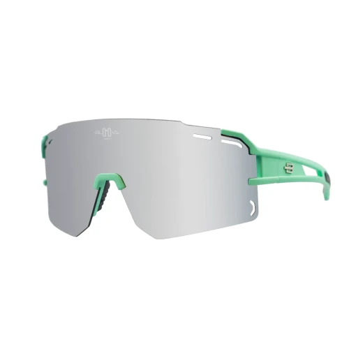 Go to product Okulary sportowe Bloovs zielone Tromso srebrne lustra