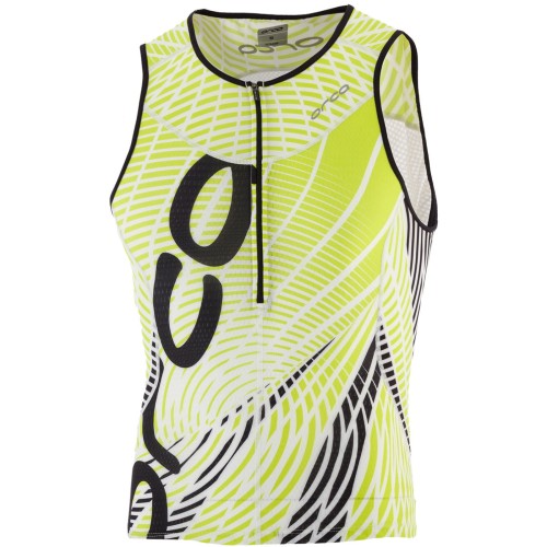 Go to product Orca 226 Printed Tri Tank - XS bezrękawnik do triathlonu limonka