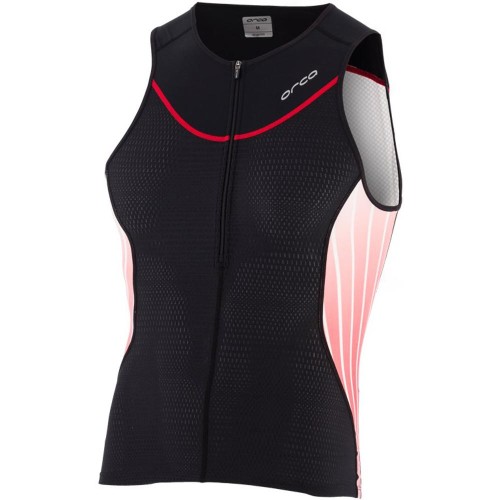 Go to product Orca Tri Tank - bezrękawnik do triathlonu czarno czerwony