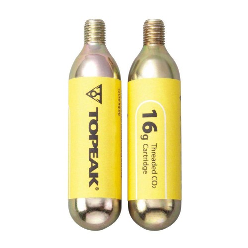 Go to product Topeak CO2 Cartridge 2szt. nabojów CO2 16g